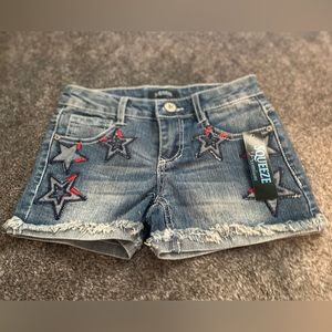 NWT Squeeze Embellished Girls Shorts